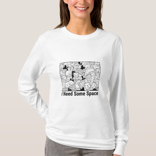 宇宙のTシャツが必要 Tシャツ (正面)
