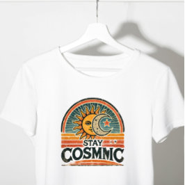 宇宙のTシャツを着ている Tシャツ