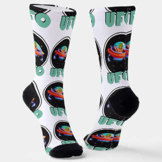 宇宙のufo ソックス
