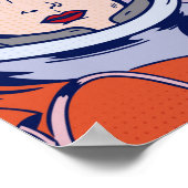 宇宙はあなたのもので、インスピレーションに満ちている ポスター (角)