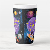 宇宙はあなたのもの カフェラテマグ (正面)