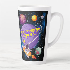 宇宙はあなたのもの カフェラテマグ
