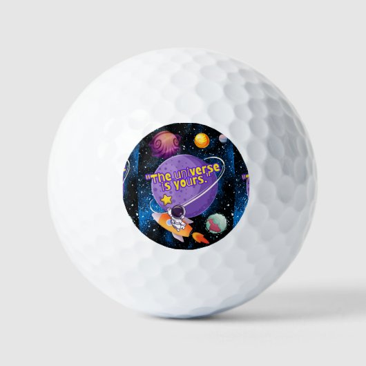 宇宙はあなたのもの ゴルフボール (正面)