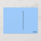 宇宙はがき内のマルツキンス© 2012 M.マルツ ポストカード (裏面)