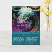 宇宙はすカード カード (黄色い花)