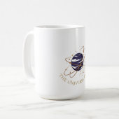 宇宙はるか彼方 ロングスリーブTシャツ コーヒーマグカップ (正面左)