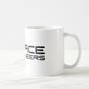 宇宙はクラシックで白いマグSEのロゴを設計します コーヒーマグカップ