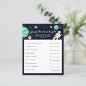 宇宙は価格を推測する右ベビーシャワーゲーム (スタンド正面)