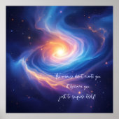 宇宙は君に驚かせた！ ポスター (正面)