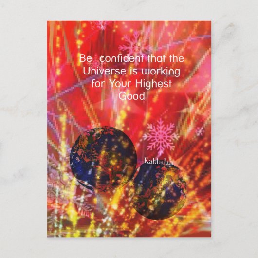 宇宙は君の為に働く ポストカード (正面)