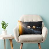 宇宙は太陽系を緩和します ランバークッション (椅子)