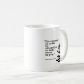 宇宙は意味をなさない – ヴィンテージ科学マグ コーヒーマグカップ (正面右)