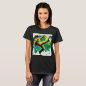 宇宙は最後のフロンティア ブラジルの宇宙飛行士#2 Tシャツ (正面フル)