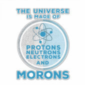 宇宙は月で出来ている シール (正面)