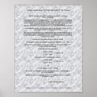 宇宙は死生まれんだ ポスター