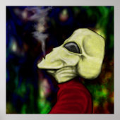 「宇宙は煙で一杯…」 ポスター (正面)