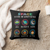 宇宙は私たちに疑問を抱かせる クッション (ブランケット)