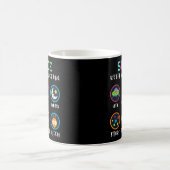 宇宙は私たちをワクワクさせてくれる コーヒーマグカップ (中央)