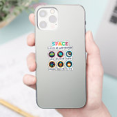 宇宙は私たちをワクワクさせてくれる シール (スマートフォン)