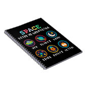 宇宙は私たちを不思議に思わせる ノートブック (右側)