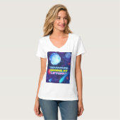 宇宙への冒険は打ち上げから ステンレスタンブラー Tシャツ (正面フル)