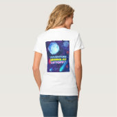 宇宙への冒険は打ち上げから ステンレスタンブラー Tシャツ (裏面フル)