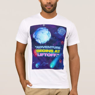 宇宙への冒険は打ち上げから ステンレスタンブラー Tシャツ