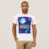 宇宙への冒険は打ち上げから ステンレスタンブラー Tシャツ (正面フル)