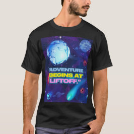 宇宙への冒険は打ち上げから ステンレスタンブラー Tシャツ