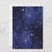 宇宙への初めての太陽一周誕生日 招待状 (裏面)