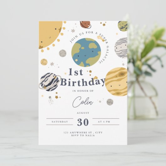 宇宙への招待 招待状 (スタンド正面)