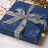 宇宙への旅 テーマ ラッピングペーパー