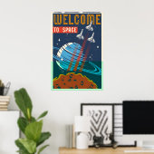 宇宙への旅 NASA スペース トラベル ポスター印刷 ポスター (ホームオフィス)