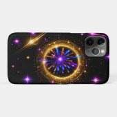 宇宙への輝けるゲートウェイ iPhone & iPad カバー (裏面(横))