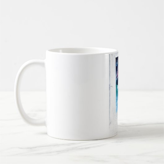 宇宙への開かれた扉  コーヒーマグカップ (左)