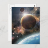 宇宙へようこそ ポストカード (正面/裏面)