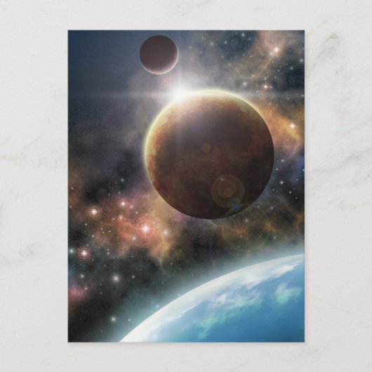 宇宙へようこそ ポストカード (正面)