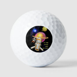 宇宙へ、そしてその先へ ゴルフボール