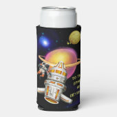 宇宙へ、そしてその先へ スリム缶クーラー (Seltzer正面)