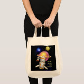 宇宙へ、そしてその先へ トートバッグ (正面(商品))
