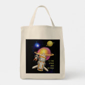 宇宙へ、そしてその先へ トートバッグ (裏面)