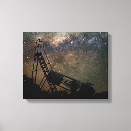 宇宙へ キャンバスプリント (正面)