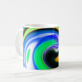 宇宙へ コーヒーマグカップ (正面左)