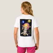 宇宙へ Tシャツ (裏面フル)