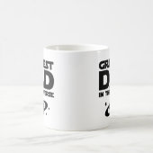 宇宙もっとも偉大パパ コーヒーマグカップ (中央)