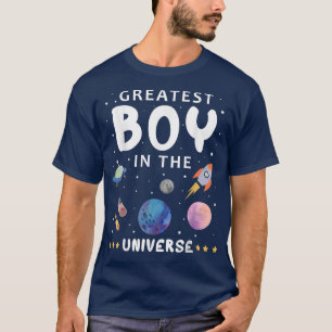宇宙もっとも偉大科学の宇宙船ファムの少年 Tシャツ