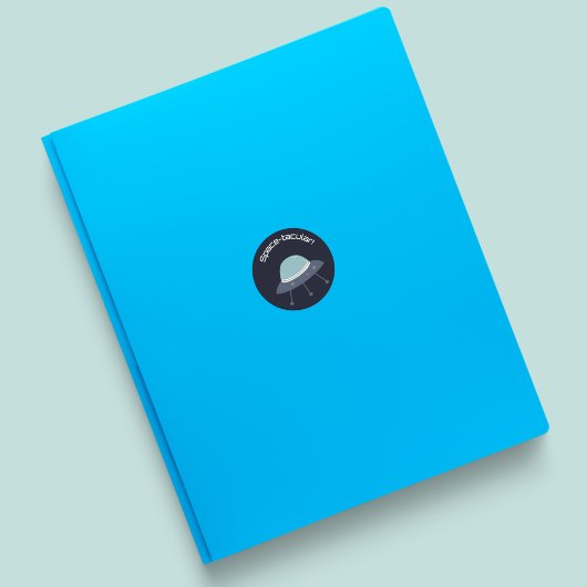 宇宙やる気を起こさせる宇宙シール ラウンドシール