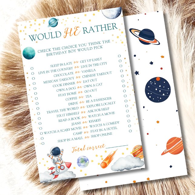 宇宙よくはしゃぐテーマは彼の代わりにゲームカード (クリエイターアップロード済み)