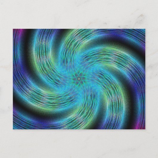 宇宙らせん ポストカード (正面)