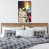 宇宙をさまよって キャンバスプリント (インサイチュ (寝室))